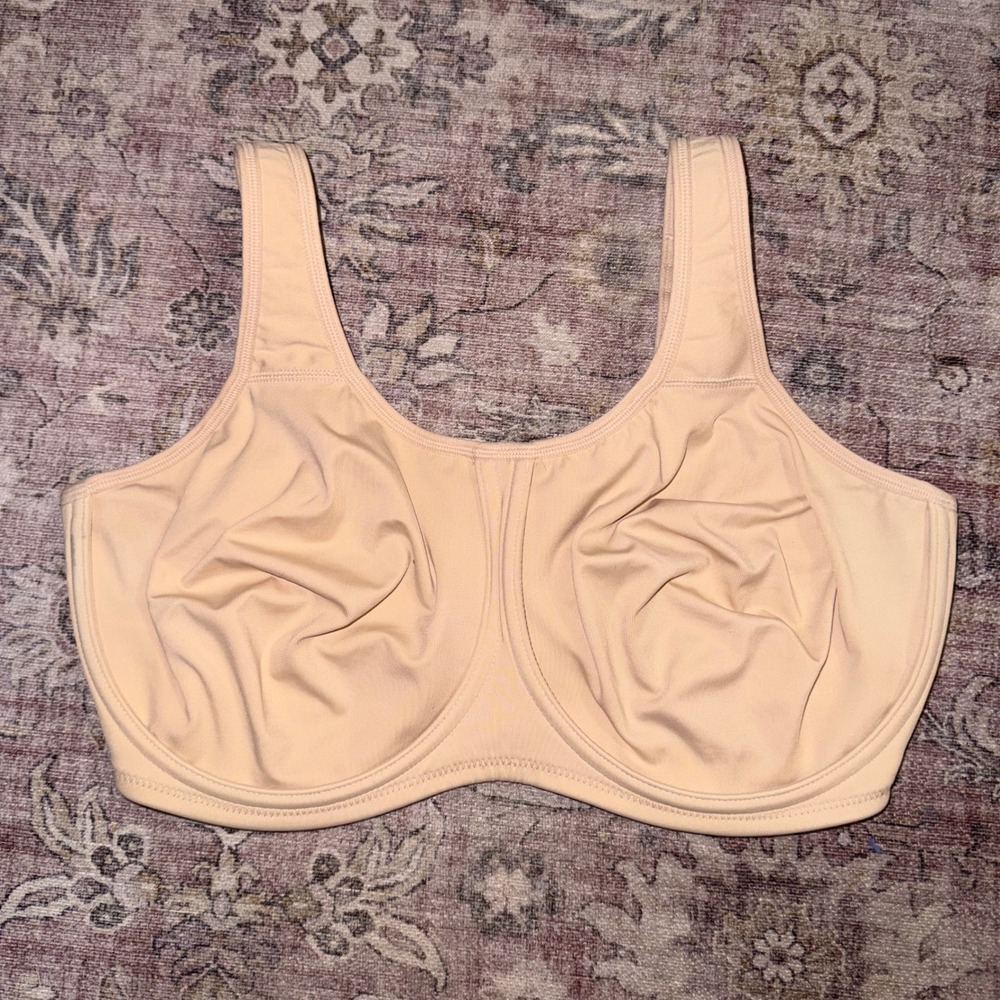 Wacoal Simone Sport High-Impact Underwire Bra 855170 Nude Beige Size 36G